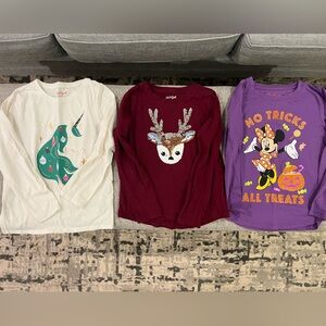 Holiday Girls 6x Shirts